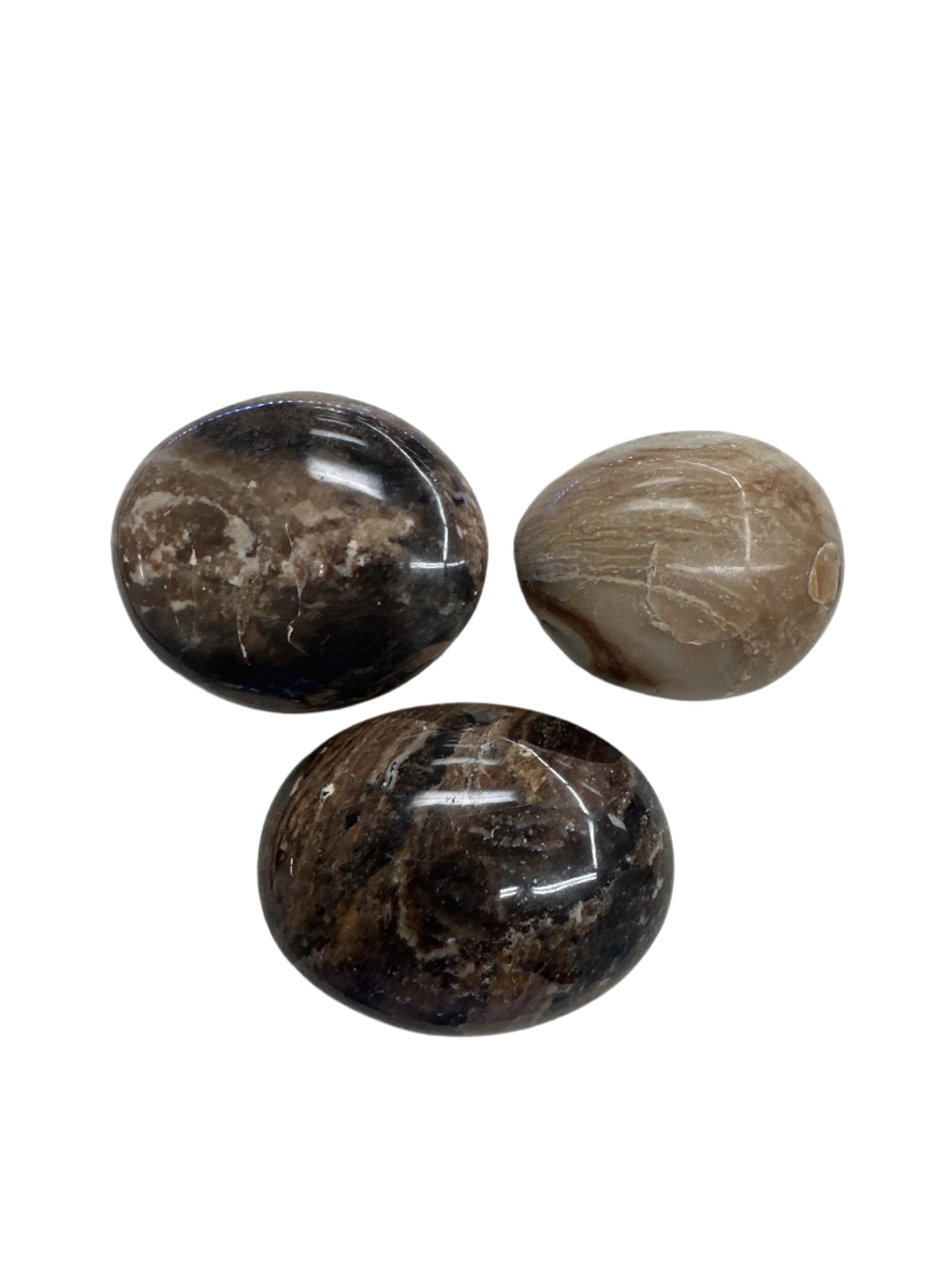 Black Opal Palm Stone