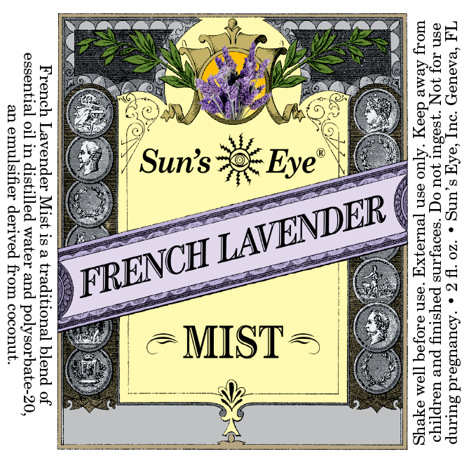 French Lavender Mist: 2 fl oz