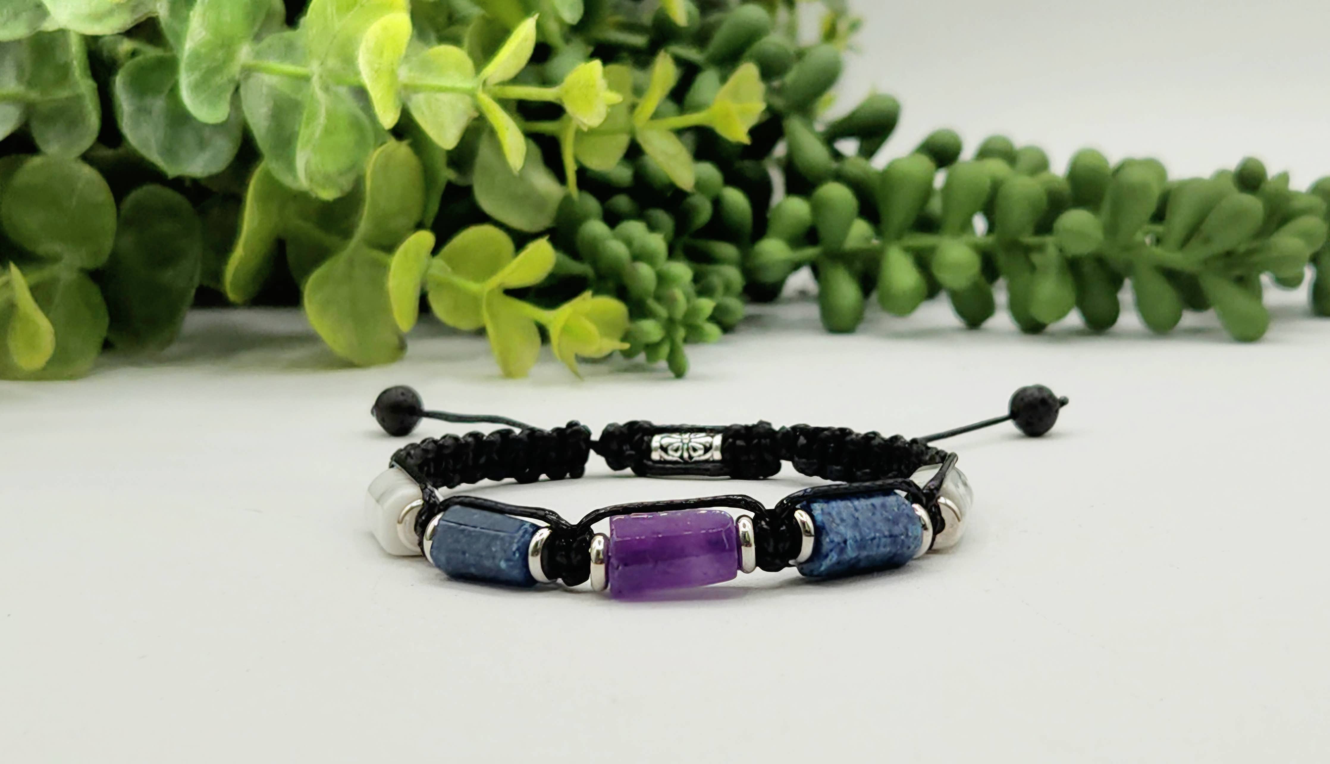 MENTAL CLARITY - Unisex/Men's Adjustable Bracelet 8"-9.5"L