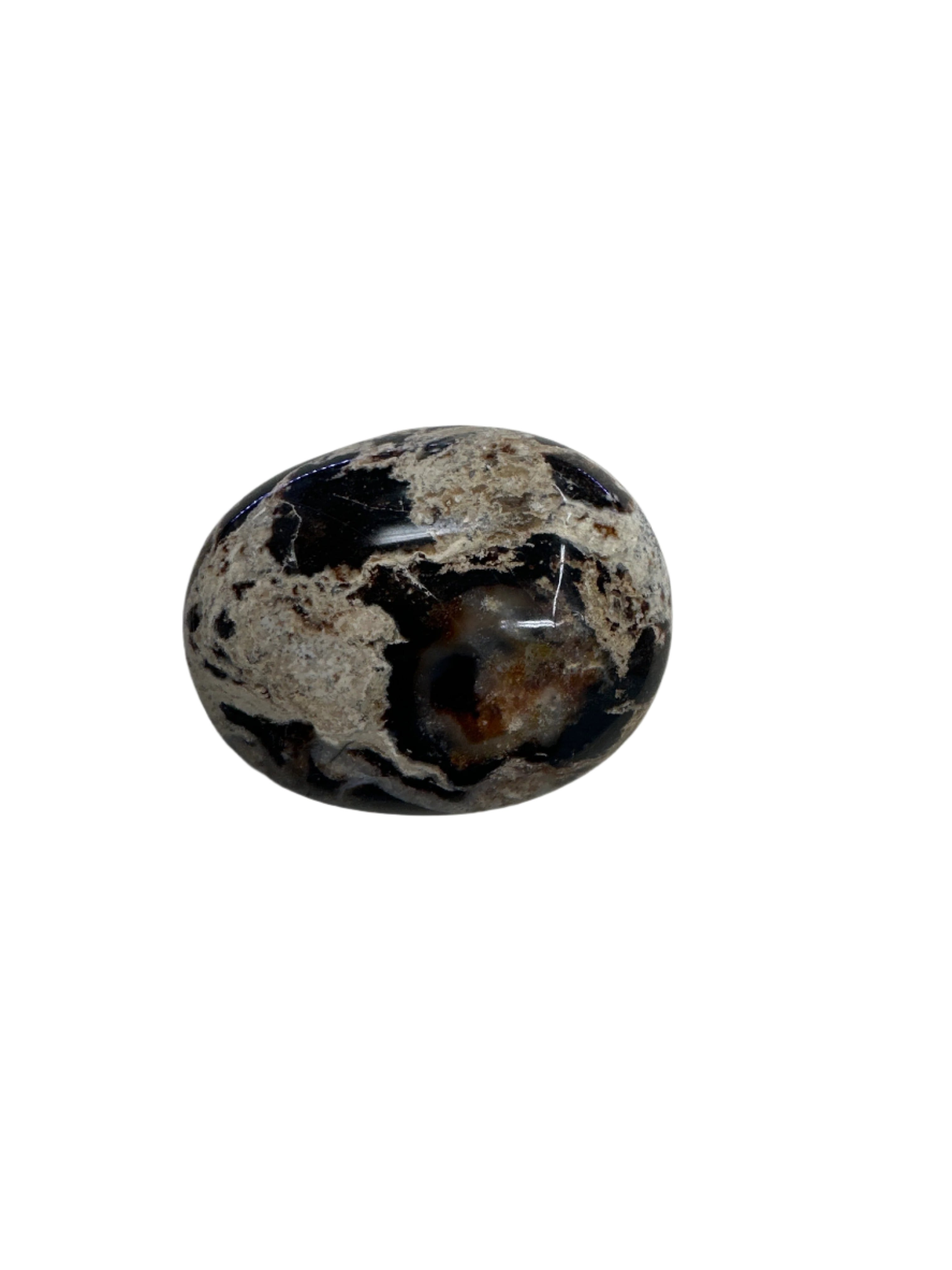 Black Opal Palm Stone