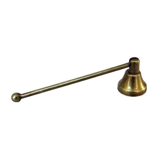 Antique Honey Gold Finish Swivel Metal Candle Snuffer 5"