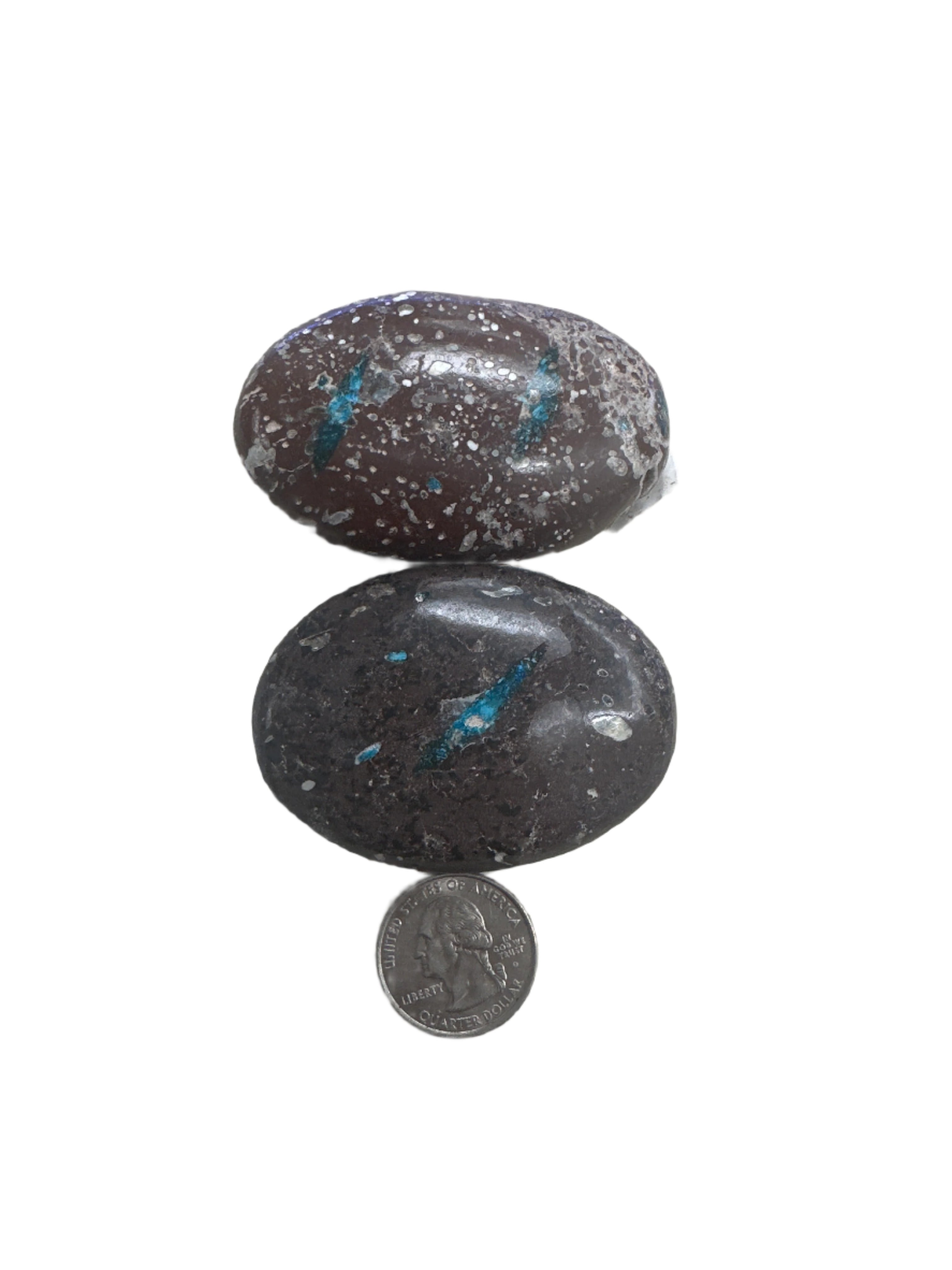 Cavansite Palm Stone