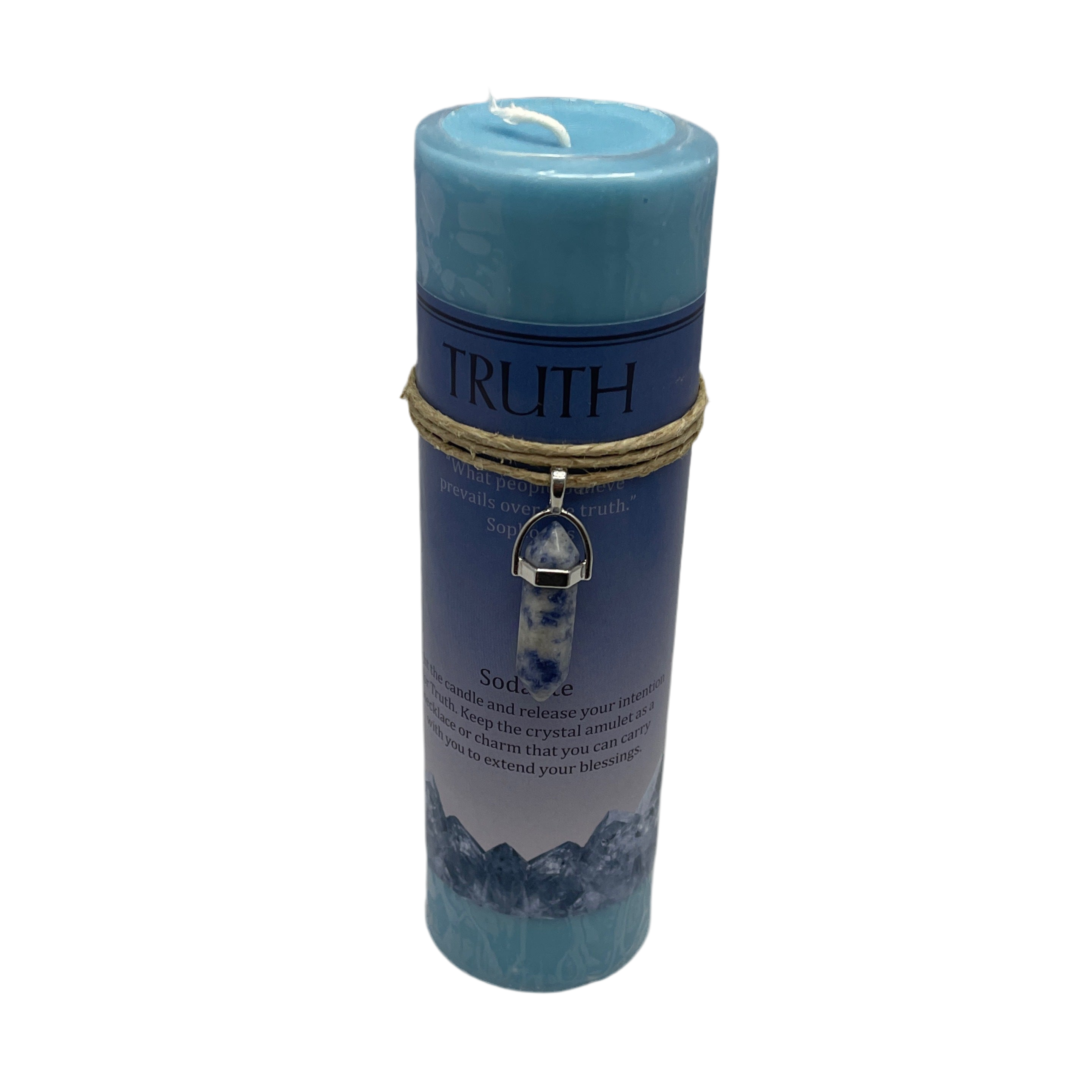 Crystal Energy Candle Truth - Sodalite