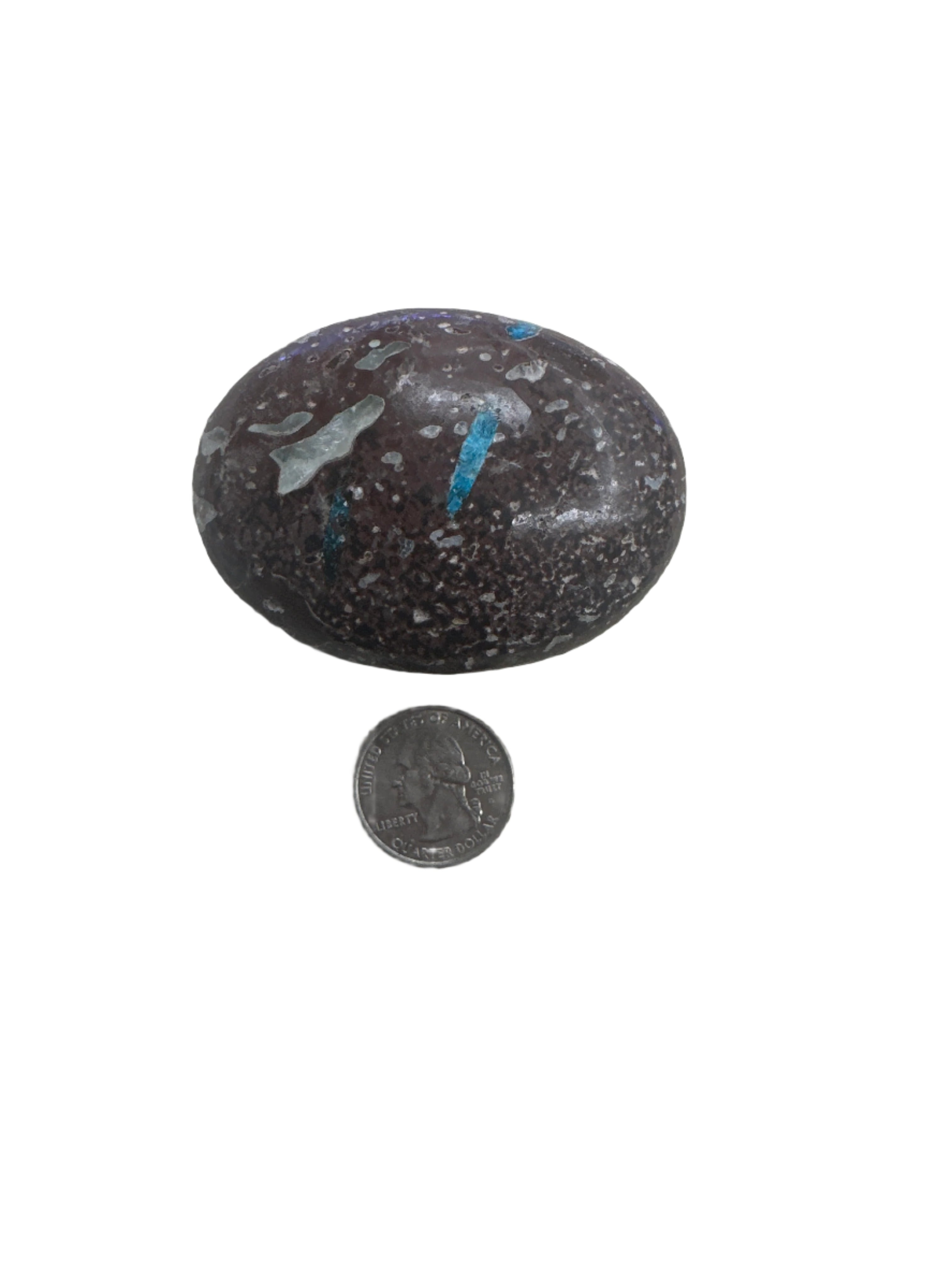Cavansite Palm Stone