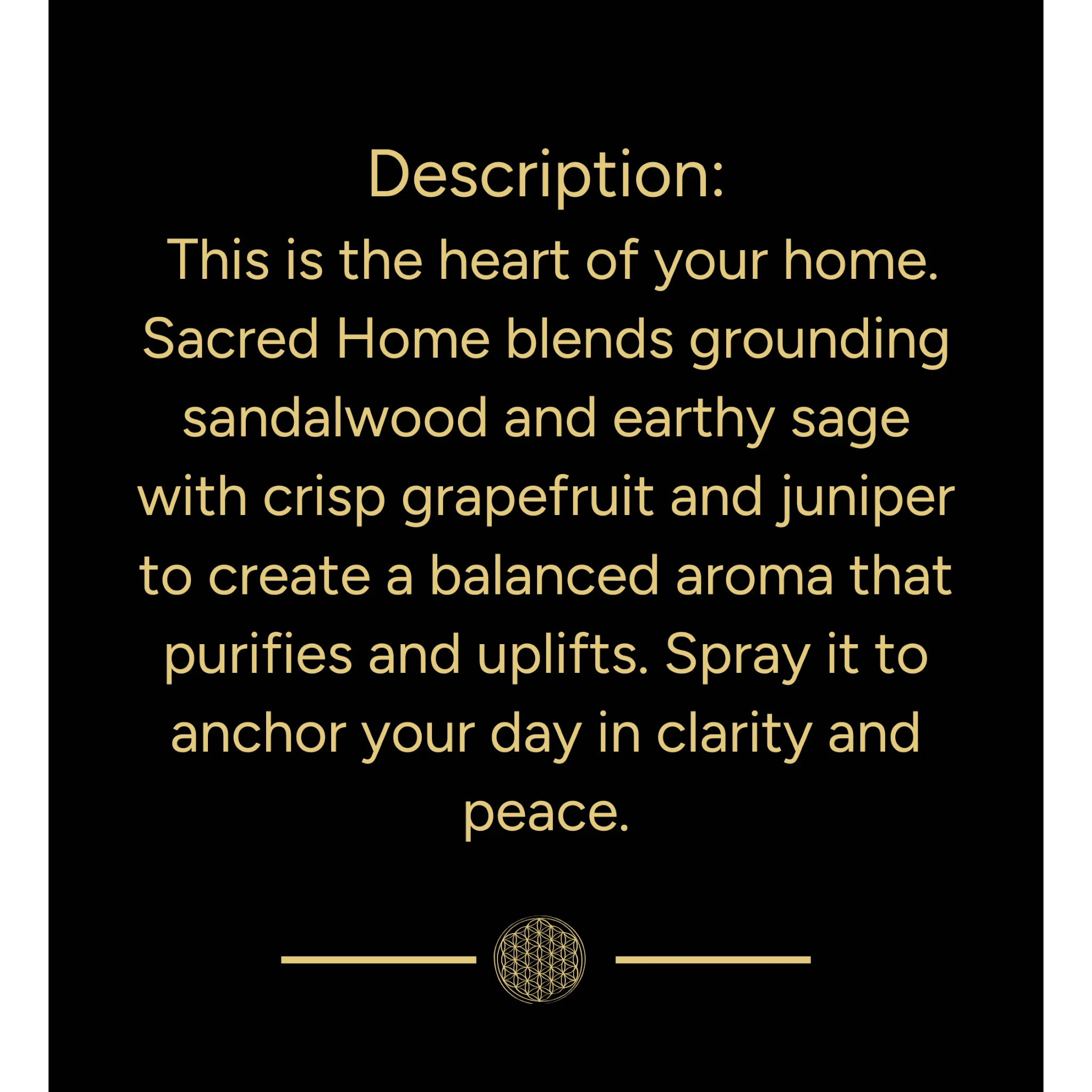Sacred Home Everyday Ritual Mist | 4oz