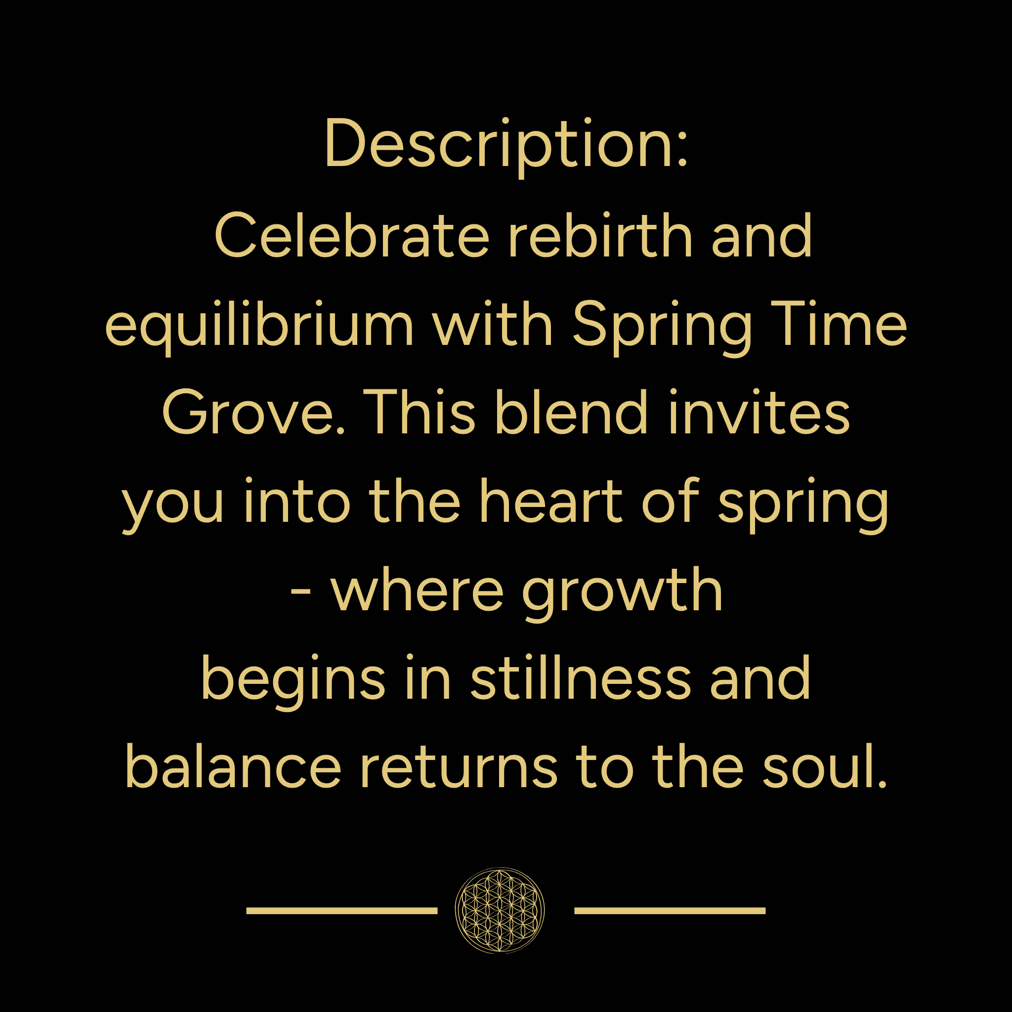 Spring Time Grove Ritual Mist | Ostara | 4oz