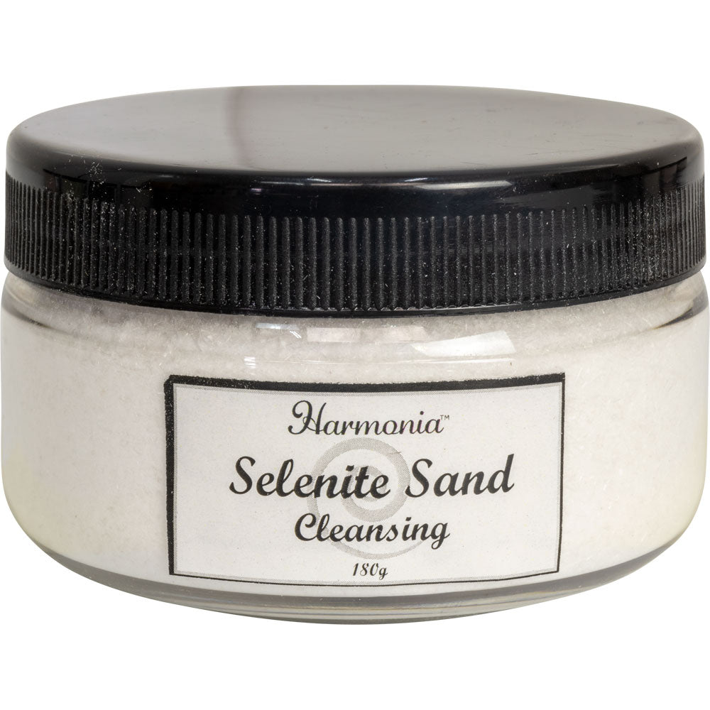 Gemstone Sand Jar 180 Gr - Selenite