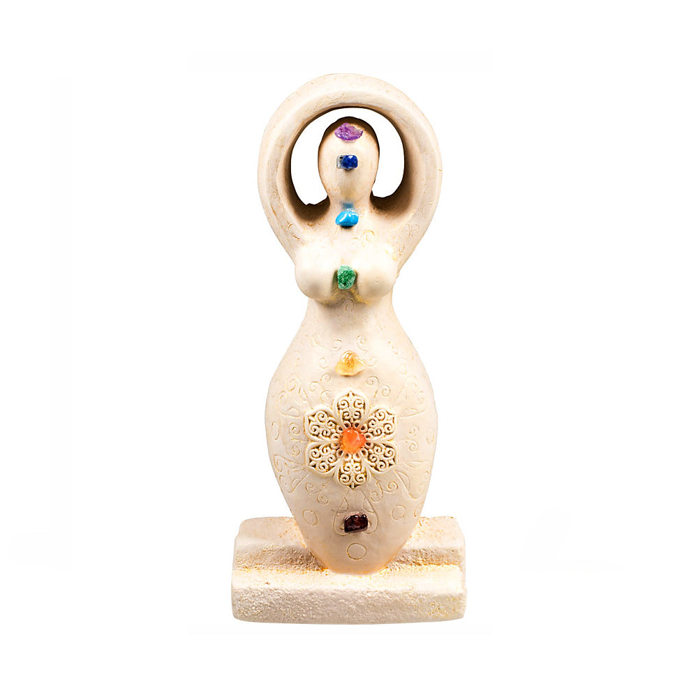 7 Chakras Goddess Figurine