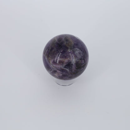 Dream Chevron Amethyst Sphere 66mm