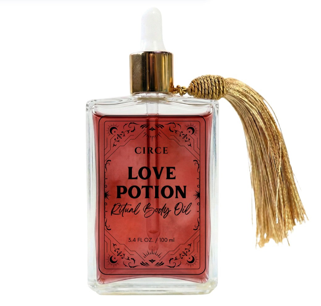Love Potion Ritual Body Oil — Attraction &amp; Self-Love Oil with Garnet