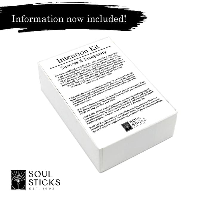 Success and Prosperity -  Intention Manifestation Box -  Gift Set