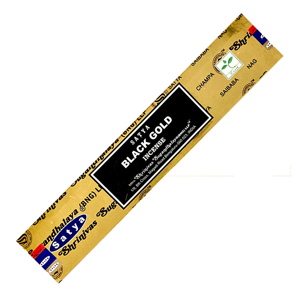 Satya Black Gold Incense Sticks 15g
