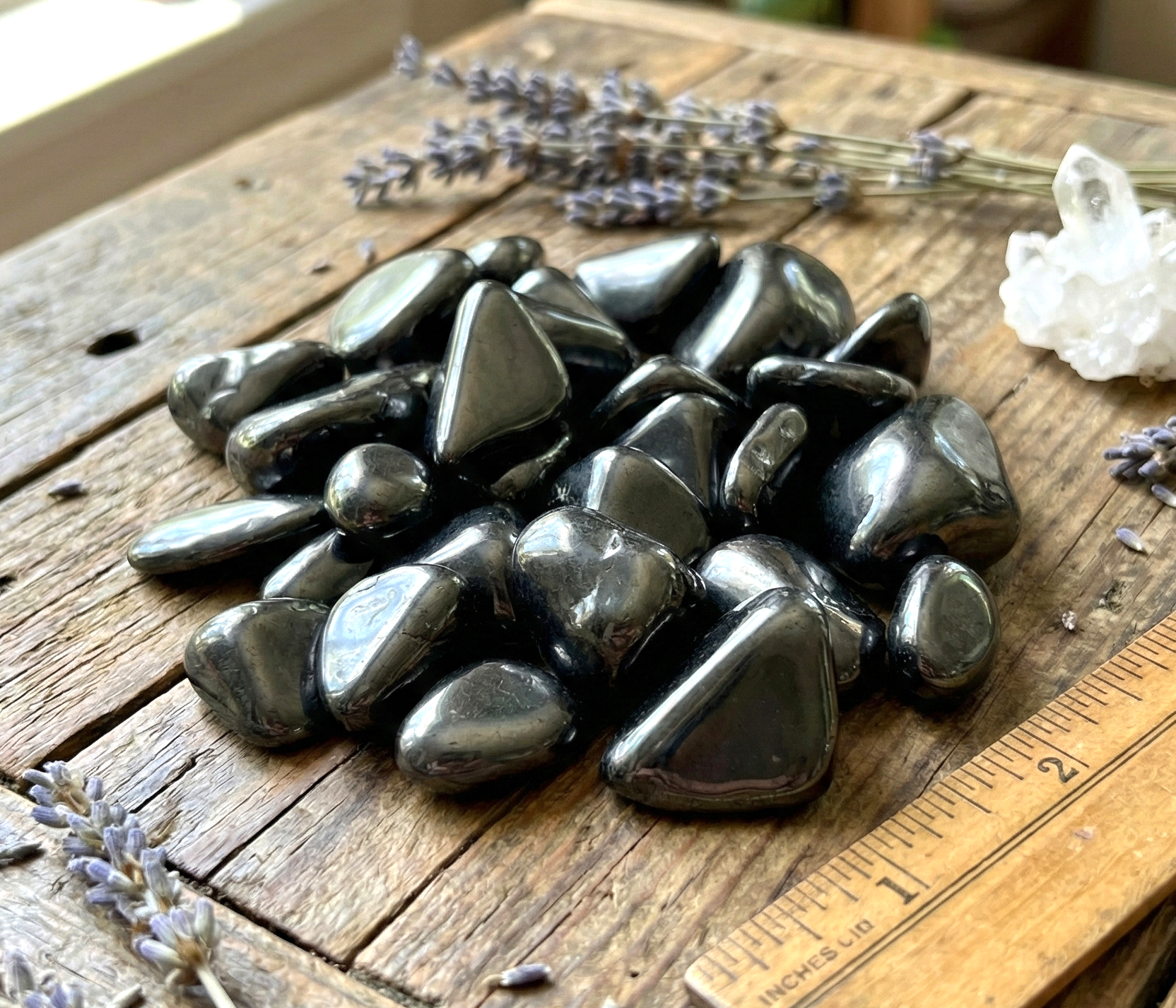 Shungite Tumbled Stones (By The Piece Or Pound)
