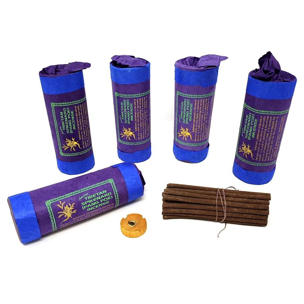 Ancient Tibetan Spikenard (Pang Poe) Incense (30 stick) 4.5&quot;