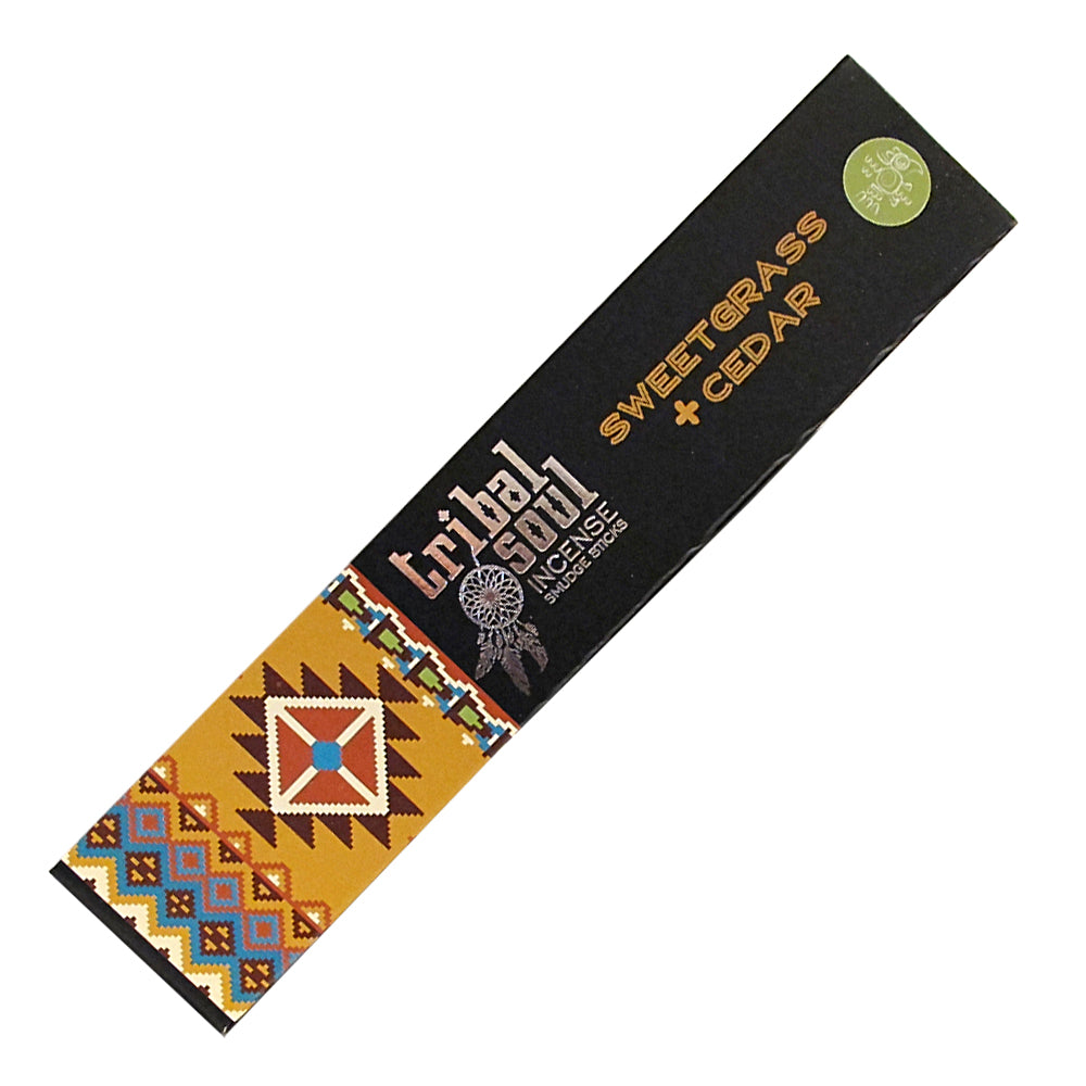 Tribal Soul - Sweetgrass + Cedar Incense Sticks