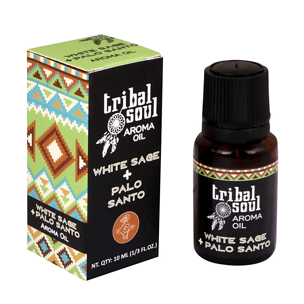 Tribal Soul Aroma Oil - White Sage &amp; Palo Santo