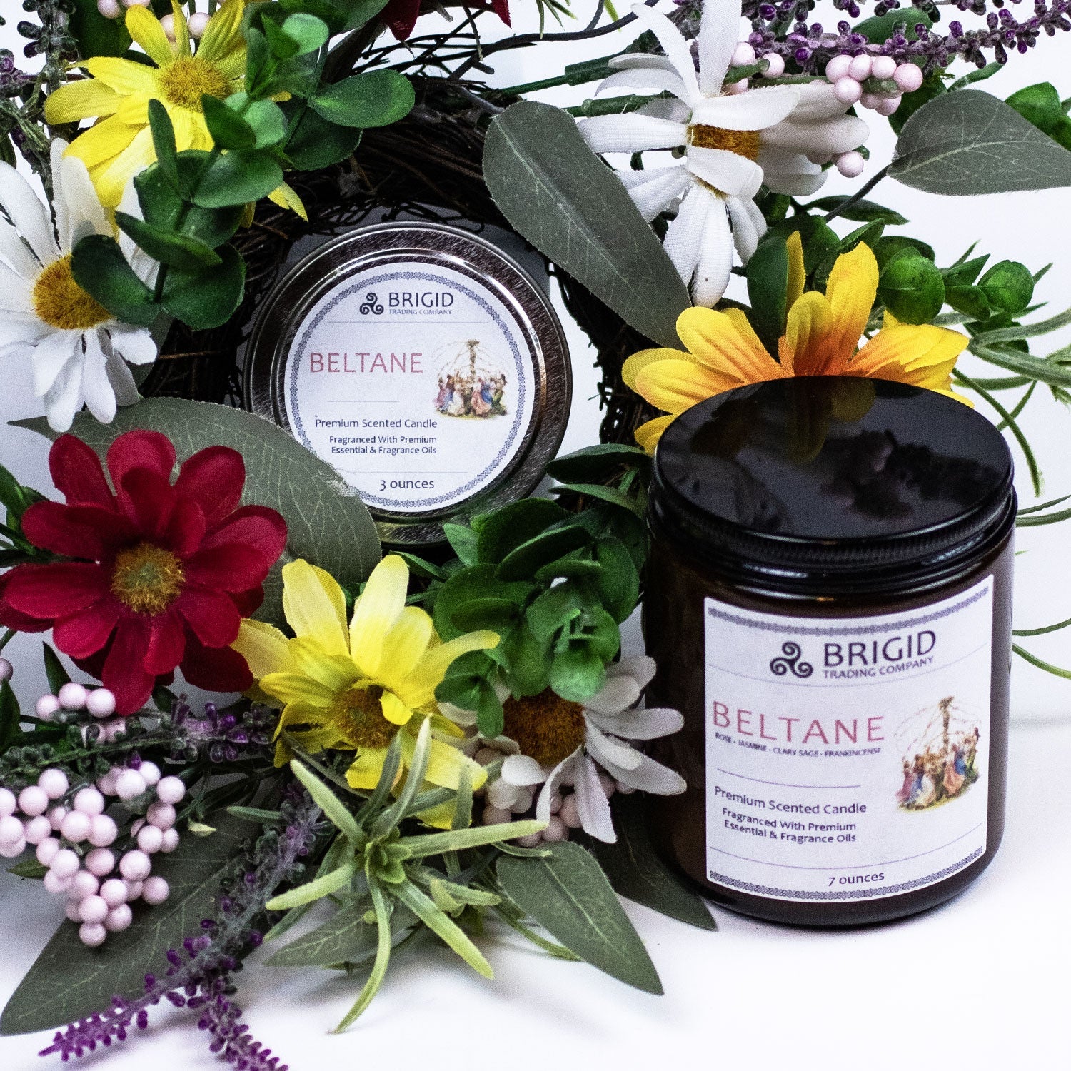 Beltane Soy Wax Candle