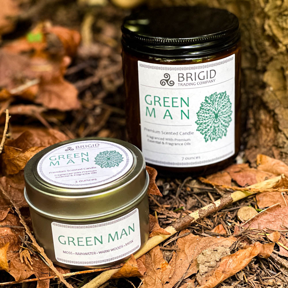 Green Man Premium Soy Wax Candle