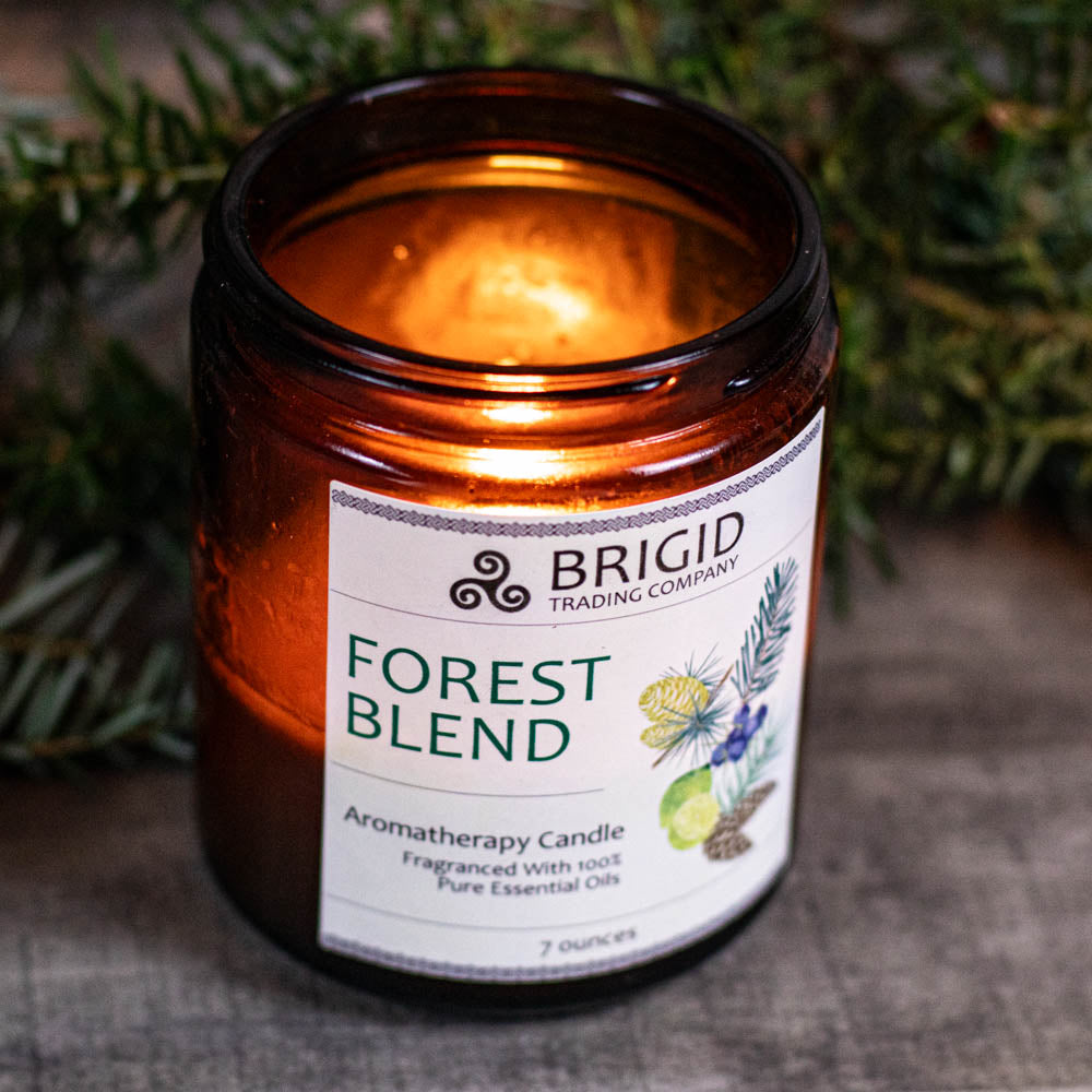 Forest Blend Aromatherapy Soy Wax Candle