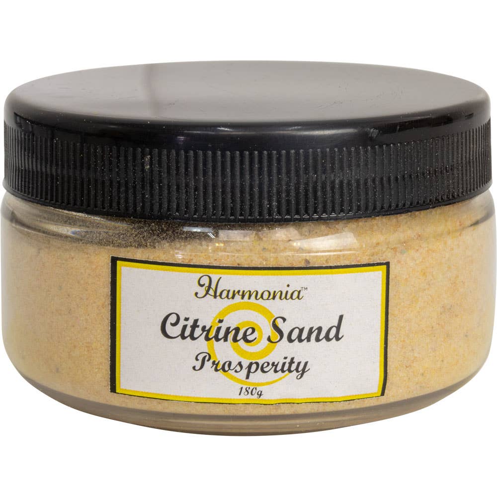 Gemstone Sand Jar 180 Gr - Citrine (Each)