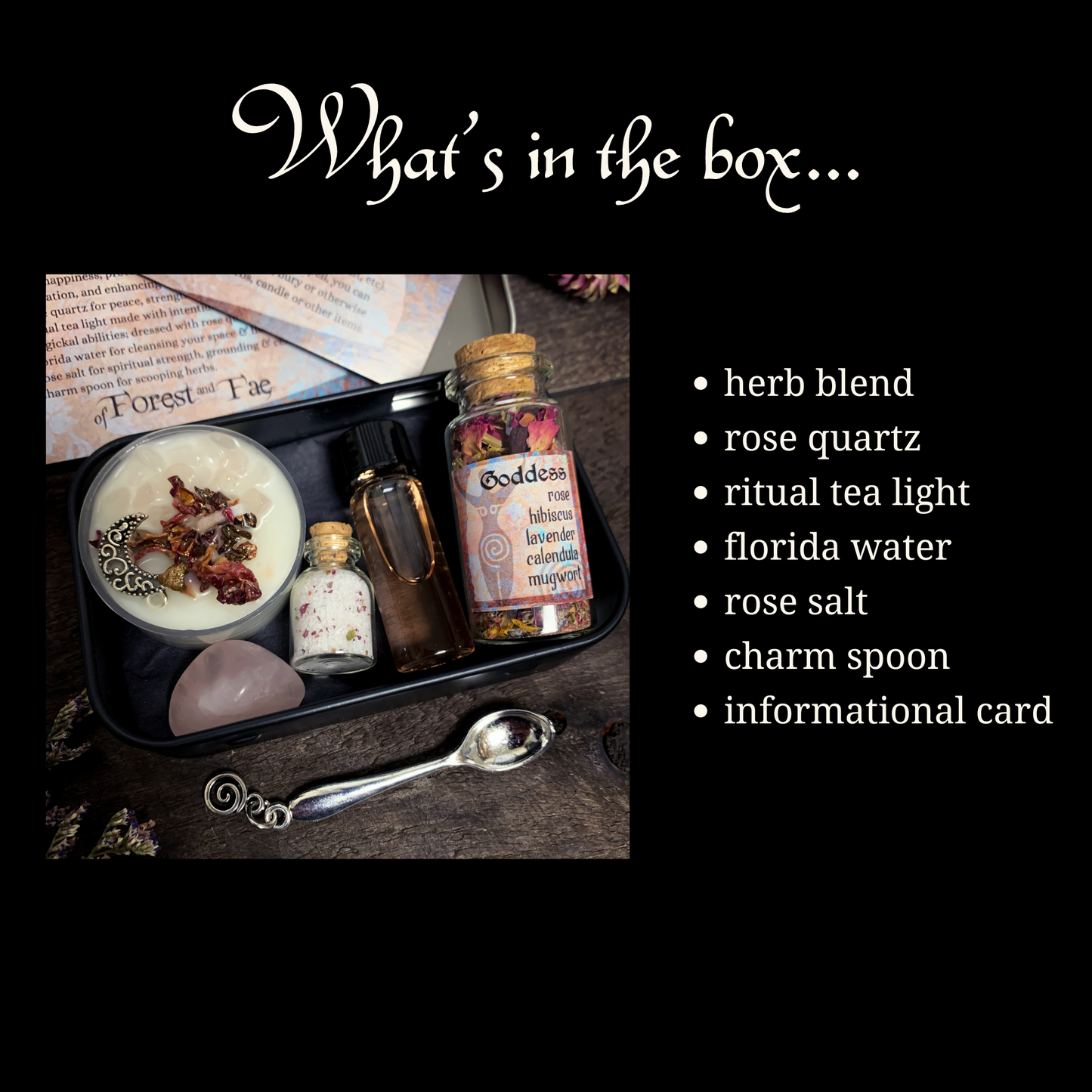 Goddess Travel Altar • Witch Kit for manifestation & spells