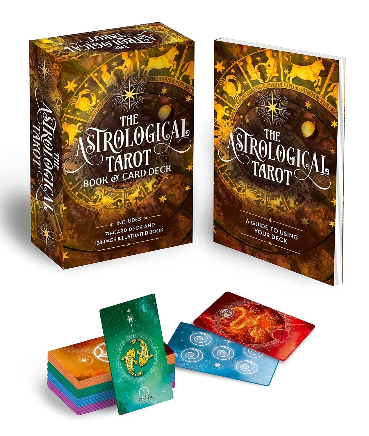 Astrological Tarot Book & Card Deck (Arcturus Oracle Kits)