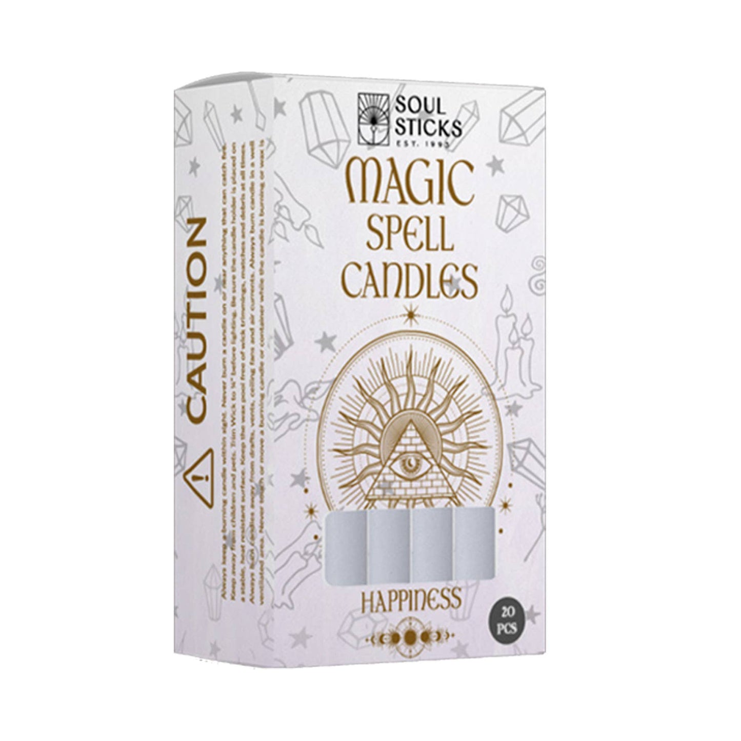 Happiness Soul Sticks Magic Spell Chime Ritual Candles