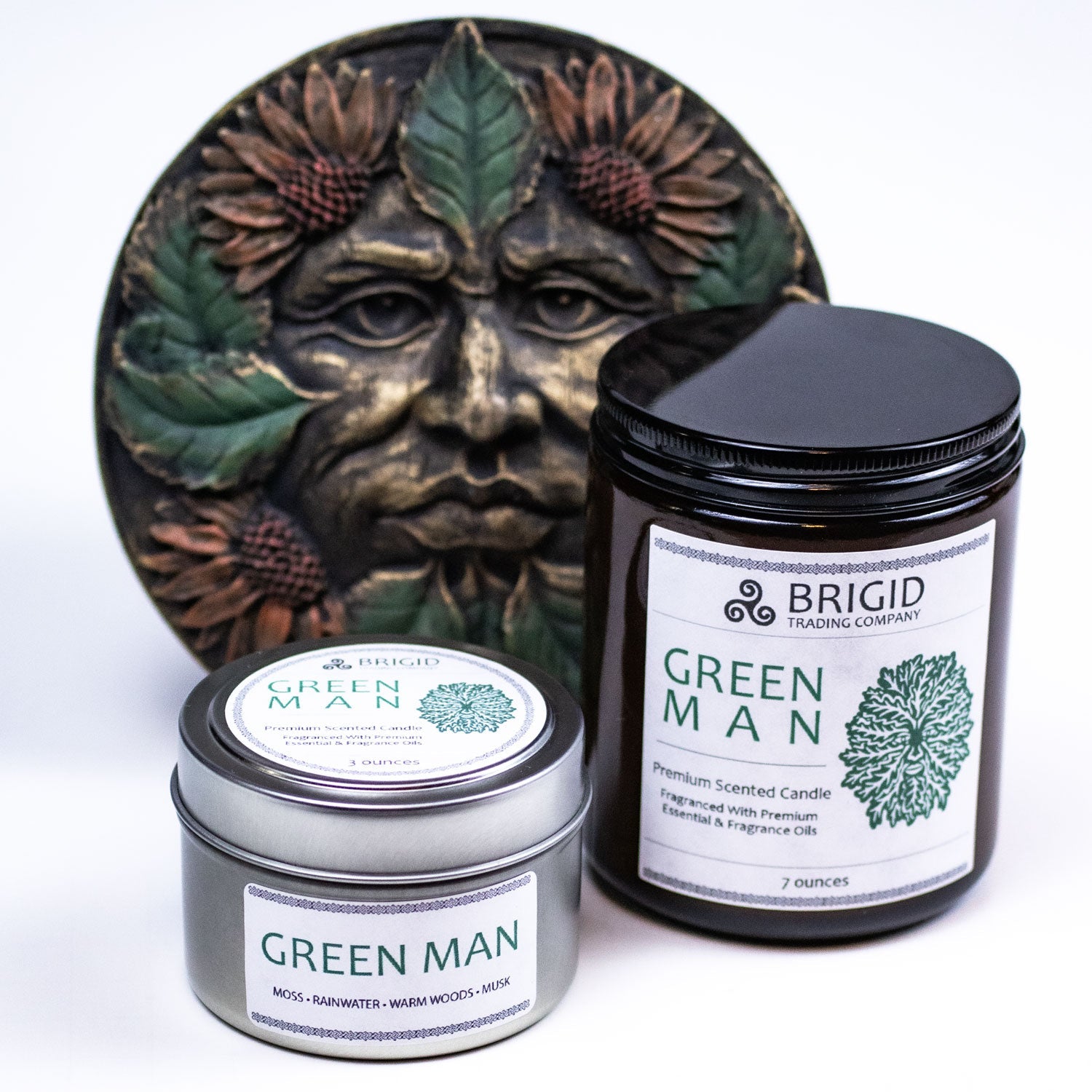 Green Man Premium Soy Wax Candle