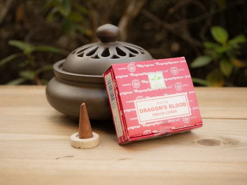Satya Dragon&#39;s Blood Incense Cones