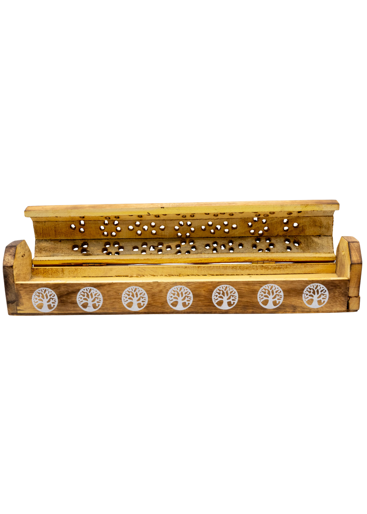 Tree of Life Coffin Incense Burner