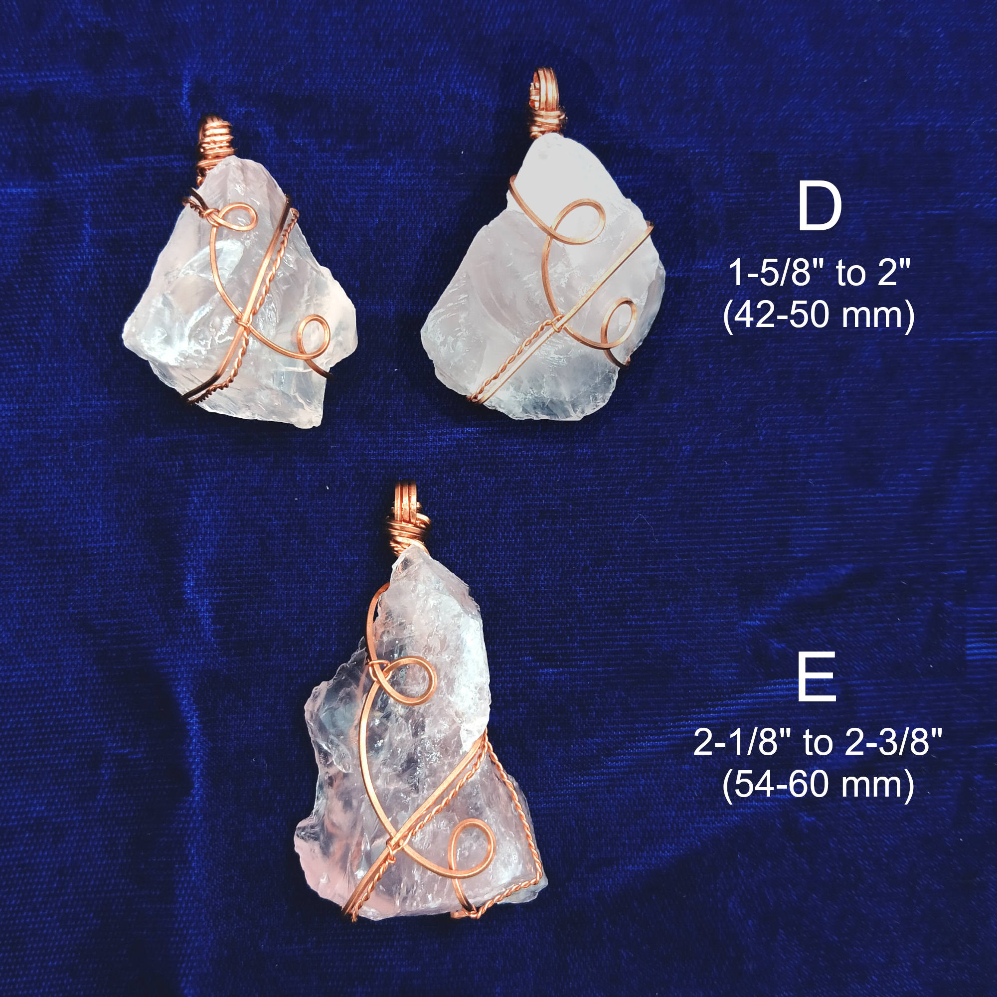 Chunky Raw Rose Quartz Copper Wire-Wrapped Pendant – Handmade Healing Crystal Necklace for Love & Heart Chakra