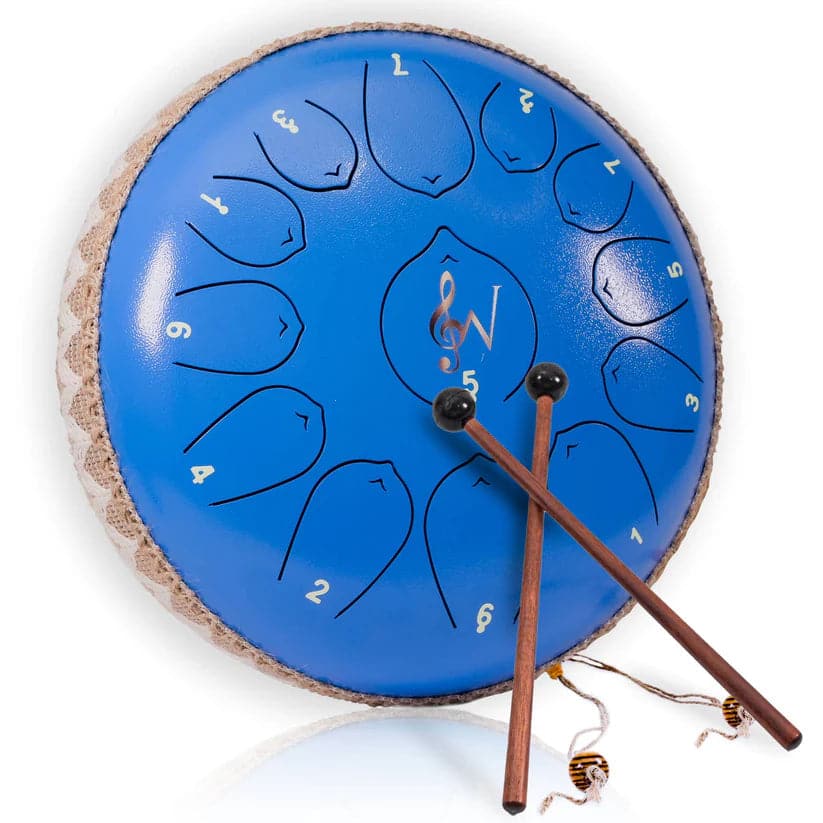 Steel Tongue Drum 12 Inch 13 Notes