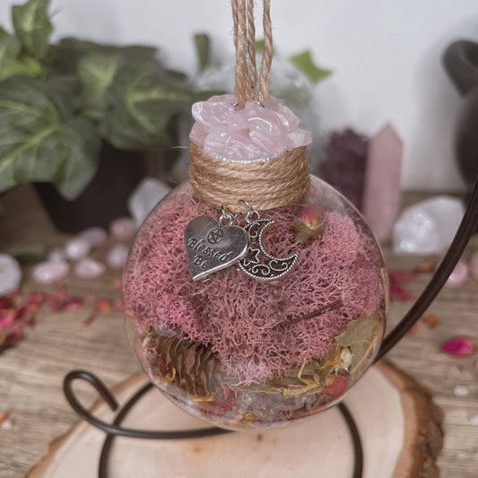 Love Spell Witch Ball, Witchy Decor, Witch Gift, Self Love: Ball Only